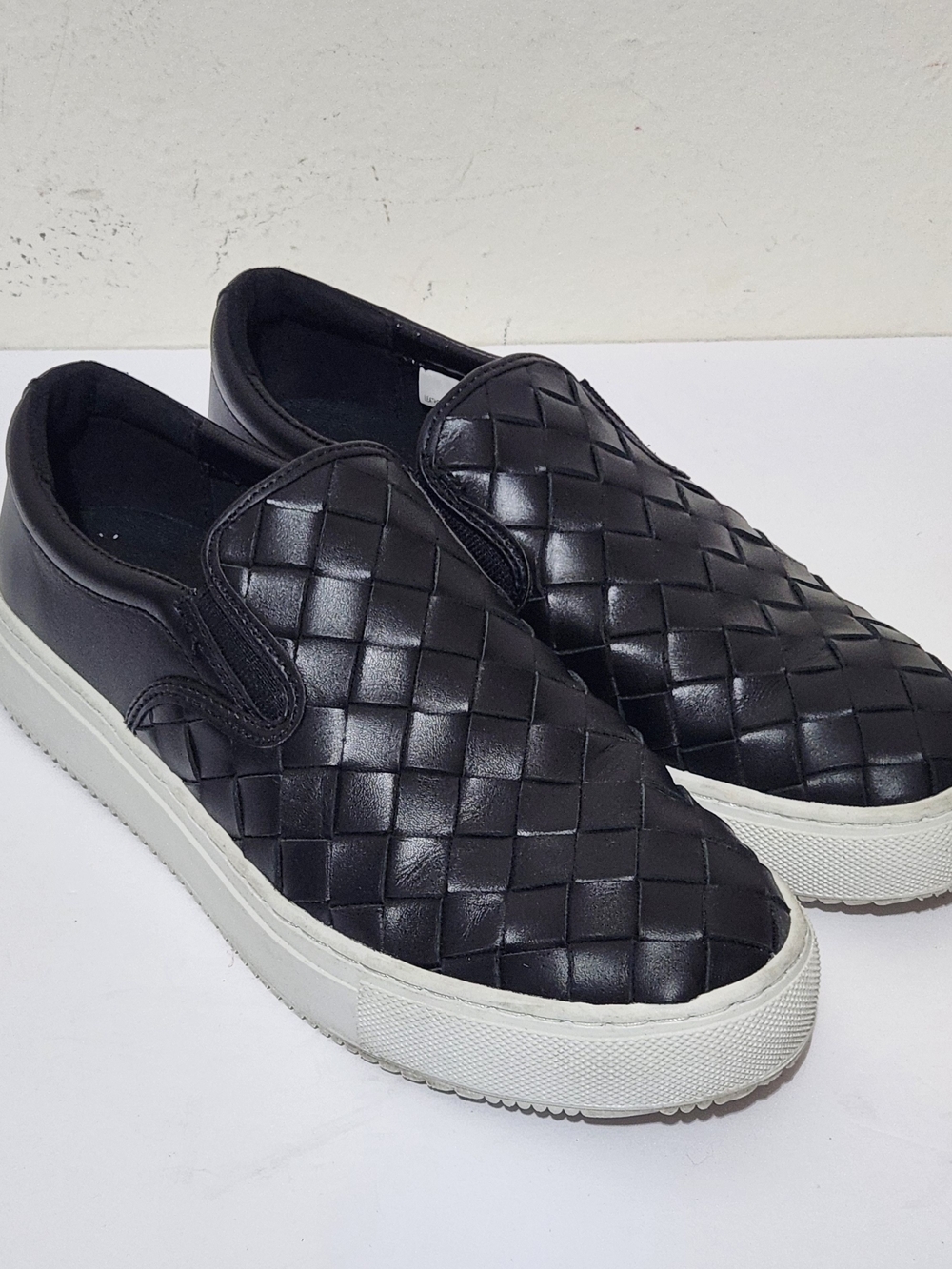 Marc Fisher Calla Low-Key Quiet Luxury Chunky Platform Capsule Piece Woven Shoe
